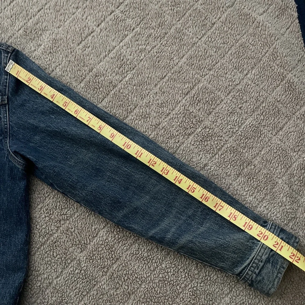 Willi Smith Wear Women's SZ Medium Demin Jacket Stretch Vintage 80's 90's‎ - Picture 9 of 11